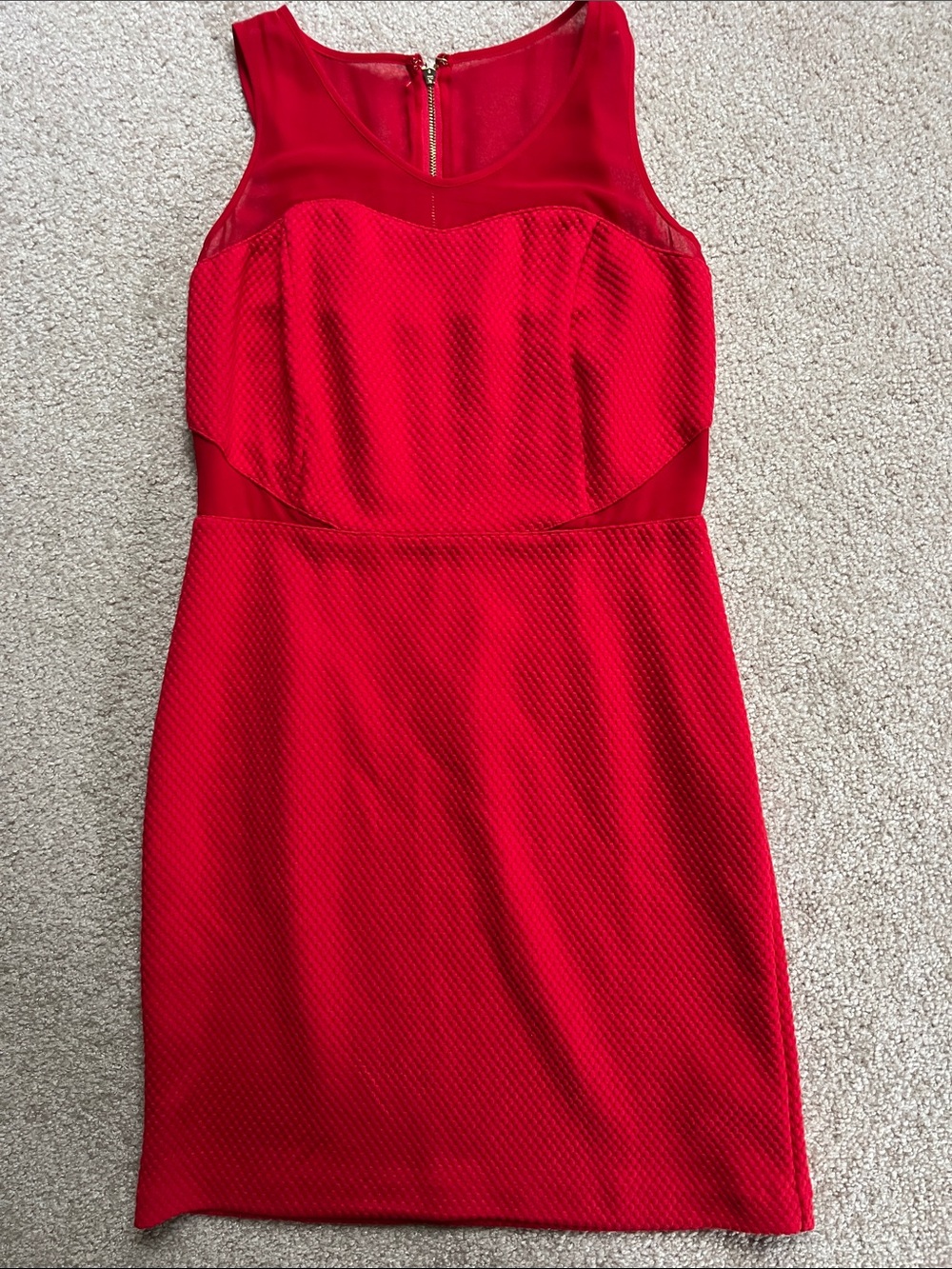 Kensie Red Sleeveless Dress size Small